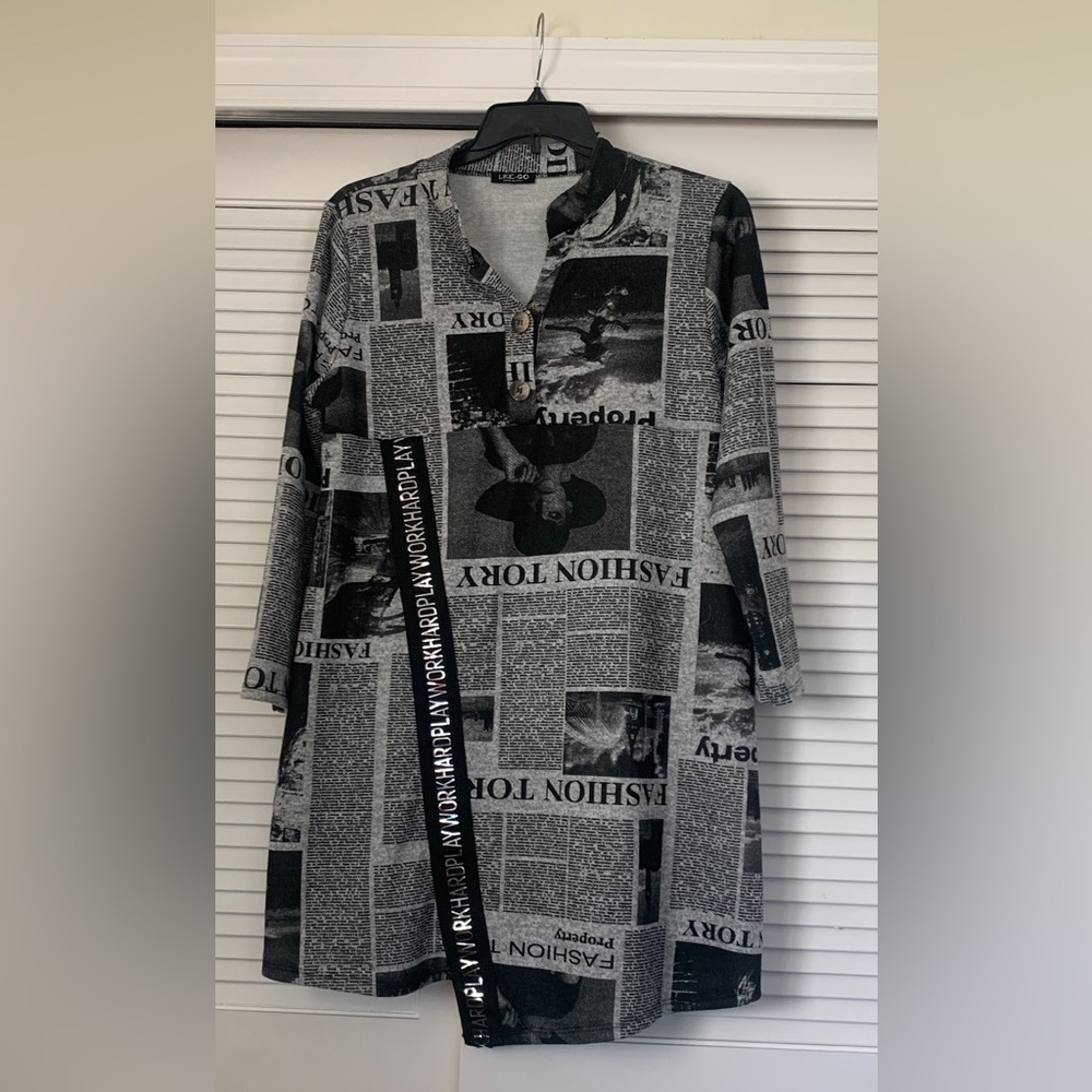 NWOT Tunic  Top Made in Italy